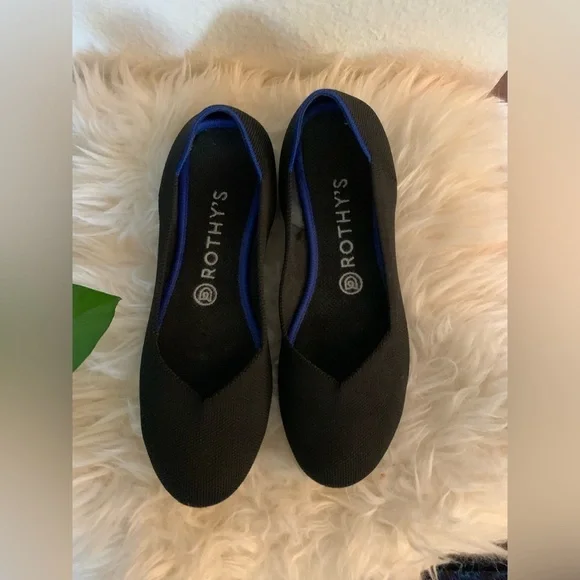 Rothy's Women's 8 Ballet Flats Slip On Ballet Round Toe Shoes - Picture 3 of 11